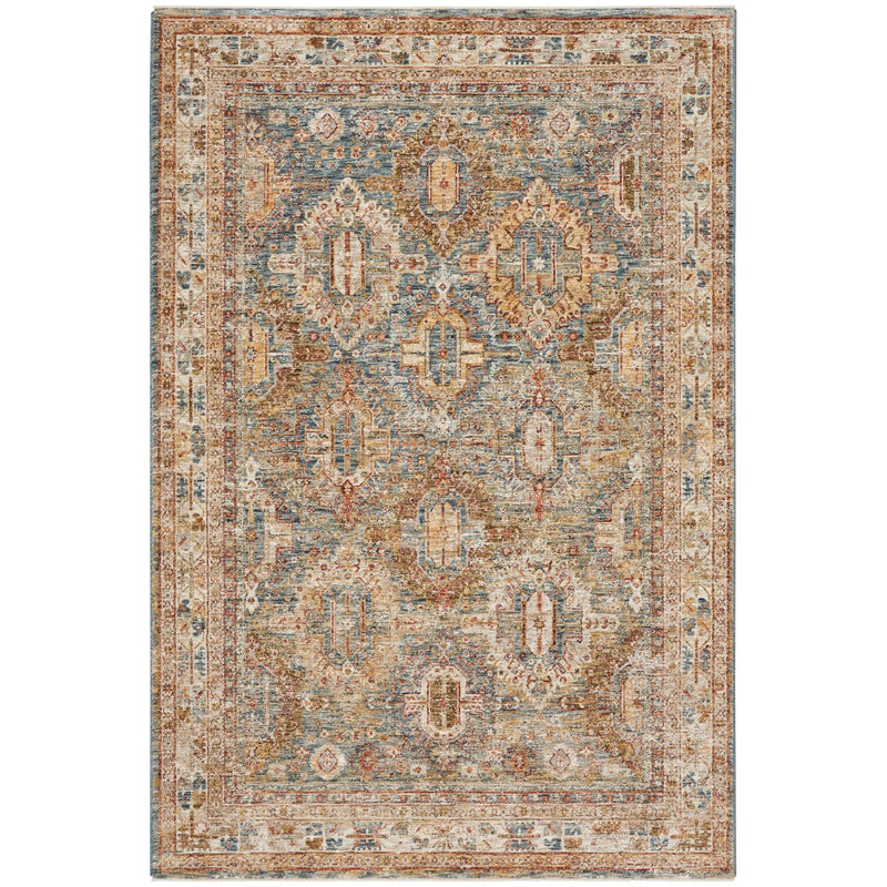 Sahar SHR01 Traditional Persian Rugs by Nourison in Blue