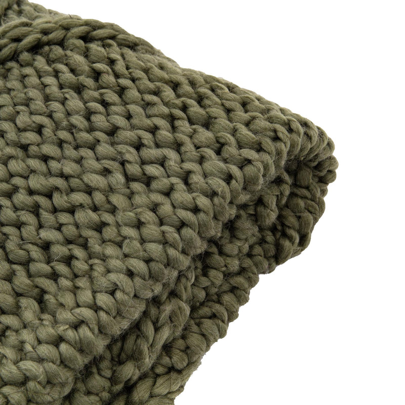 Dream Weave Cable Knit Diamond Throw