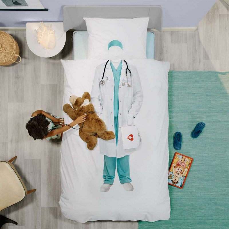 Doctor Organic Cotton Bedding in White