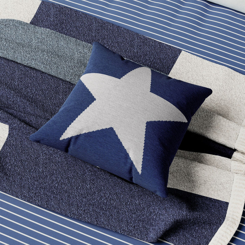 Long Island Breton Stripe Bedding by Helena Springfield in Blue & White