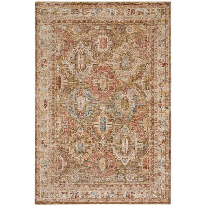 Sahar SHR01 Traditional Persian Rugs by Nourison in Green