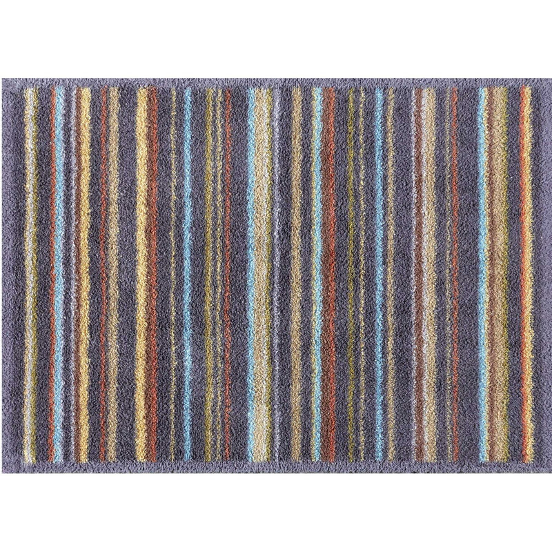 Stripe Doormats in Charcoal Grey by Turtlemat