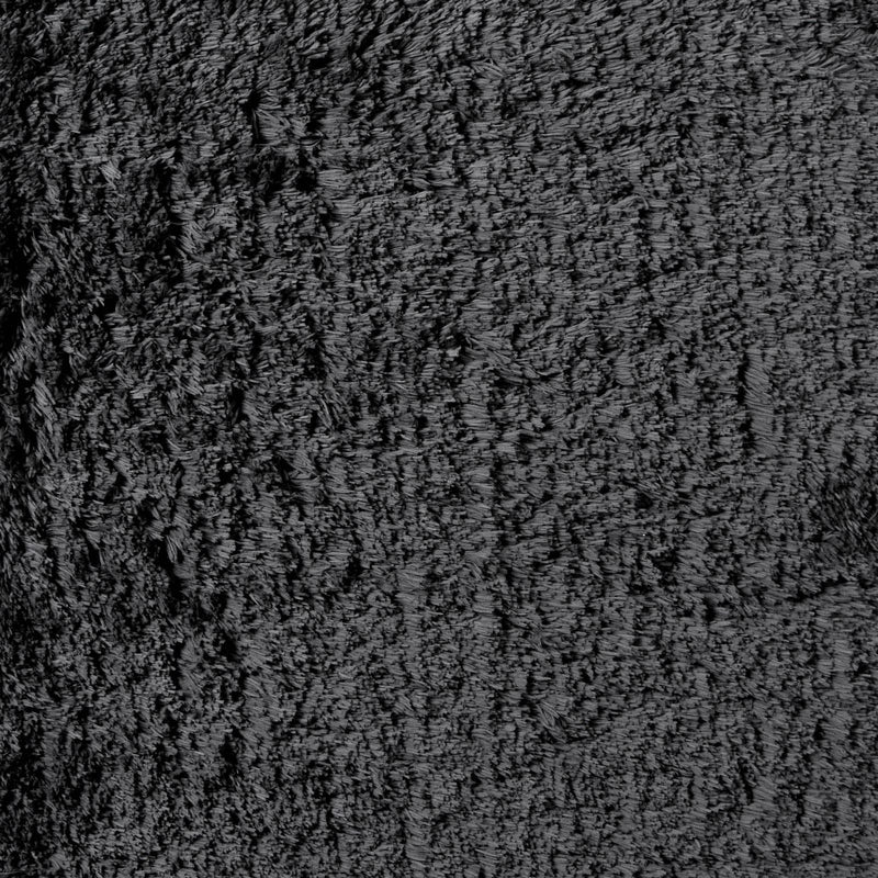 Polar PL95 Plain Shaggy Rugs in Charcoal