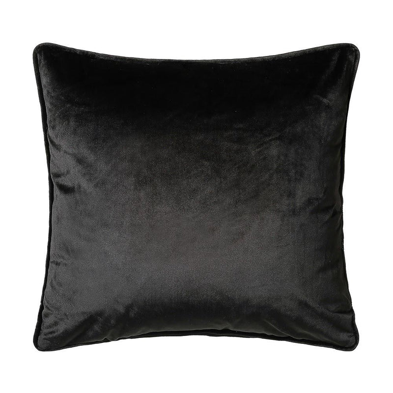 Bellini Velvet Cushion in Black