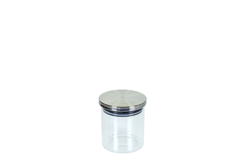 Seville Silver Storage Jar 550ml