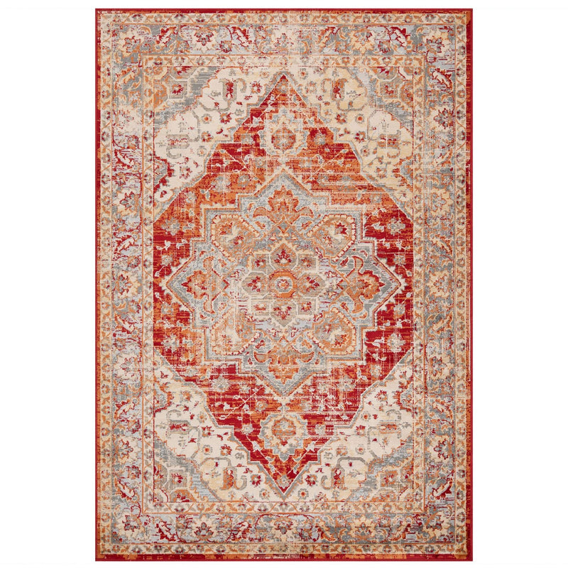 OW Traditional Valeria Red Rug in 1803 R
