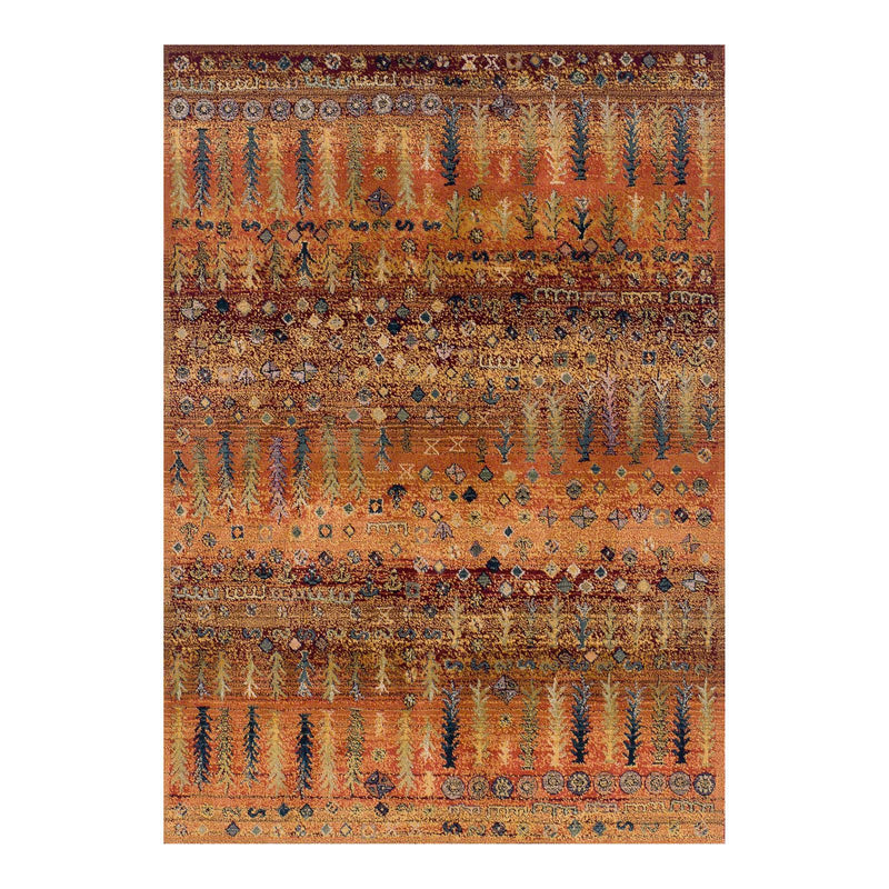 Gabbeh Traditional Tribal Print Pattern Rugs 415 C