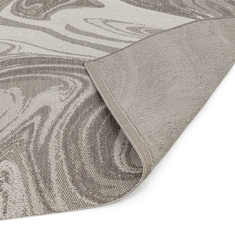 Patio PAT20 Marble Outdoor Rugs in Natural Beige