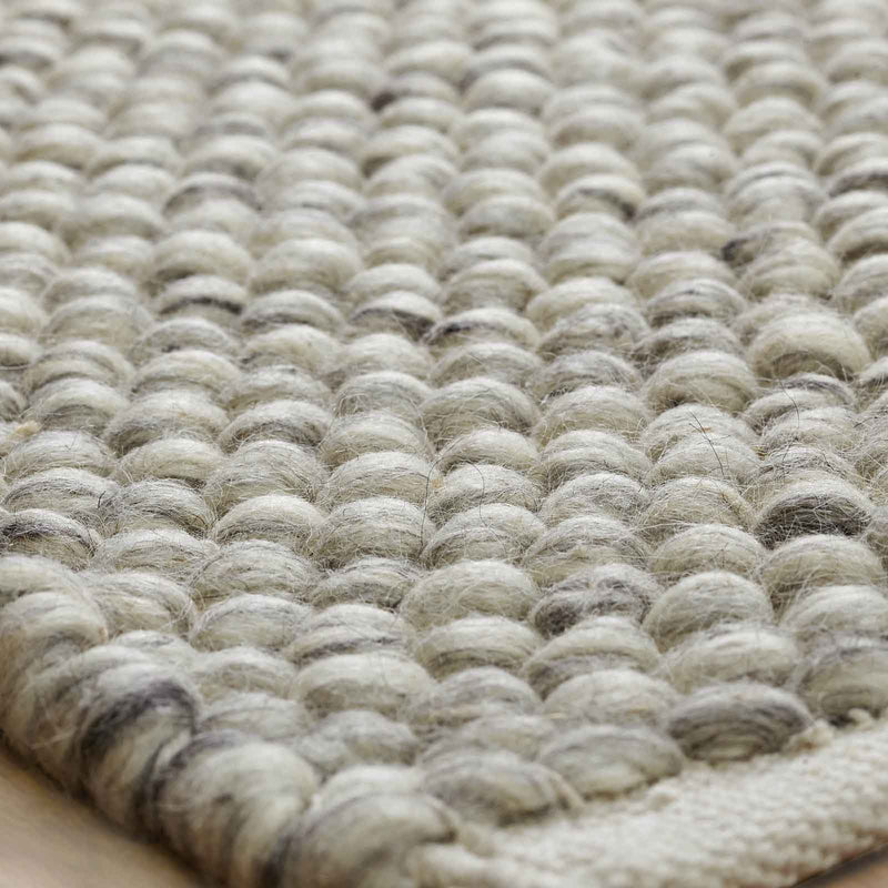 Savannah Wool Rug in Grey