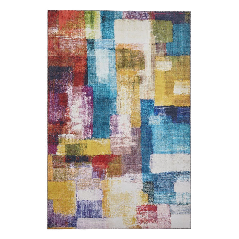 Rio G4721 Modern Abstract Rug in Multi