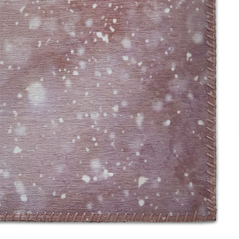 OS0077 Modern Abstract Rugs by Michelle Collins in Rose Pink