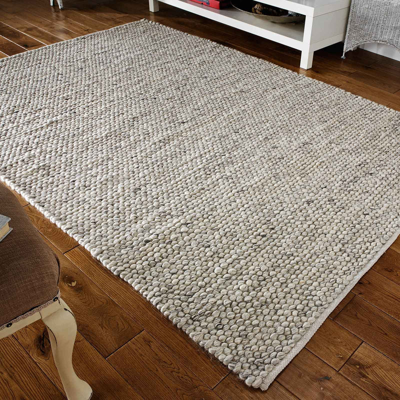 Savannah Wool Rug in Grey