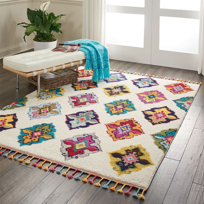 Nomad Rugs NMD06 by Nourison in Ivory Multi
