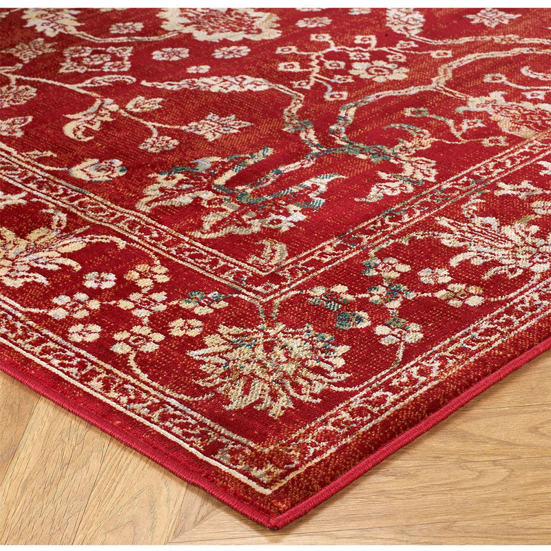 OW Traditional Valeria Red Rug in 8023 R