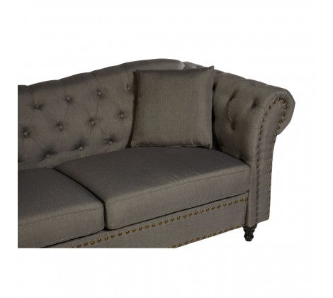 Cooper Grey 3 Seat Sofa