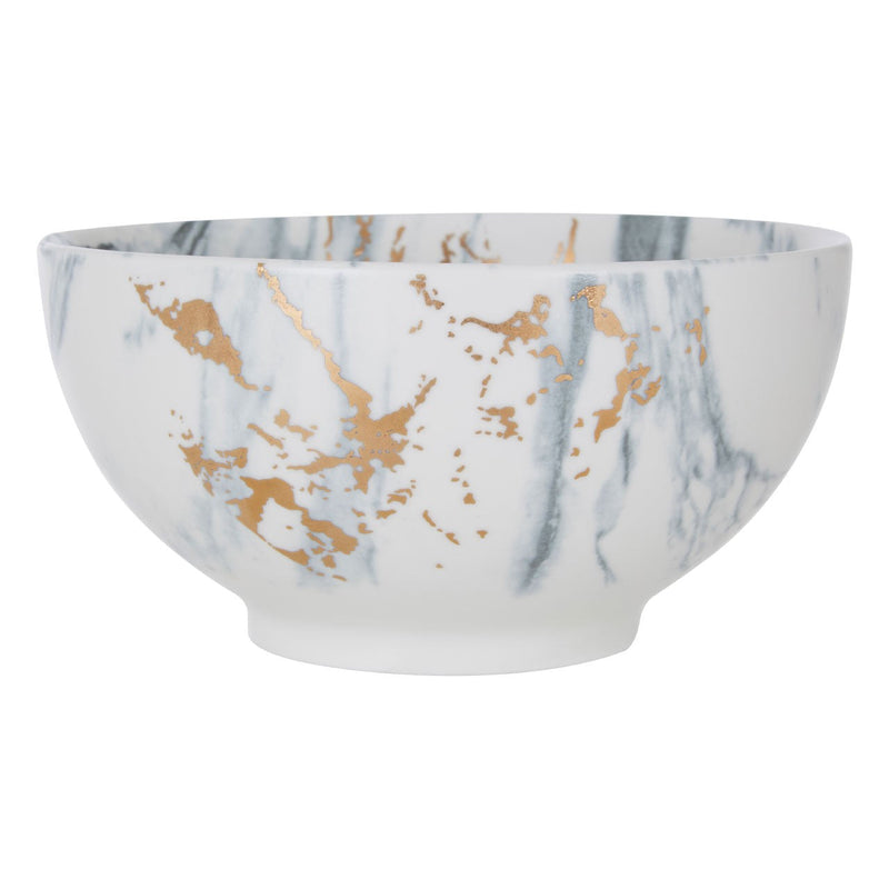 Luxe Marble Salad Bowl