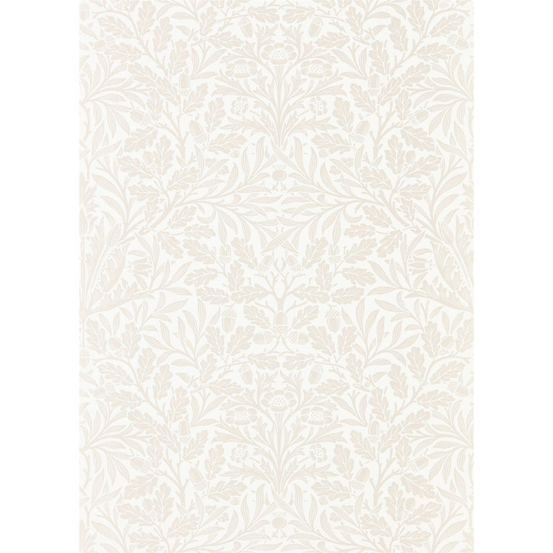Pure Acorn Wallpaper 216044 by Morris & Co in Ivory Pearl