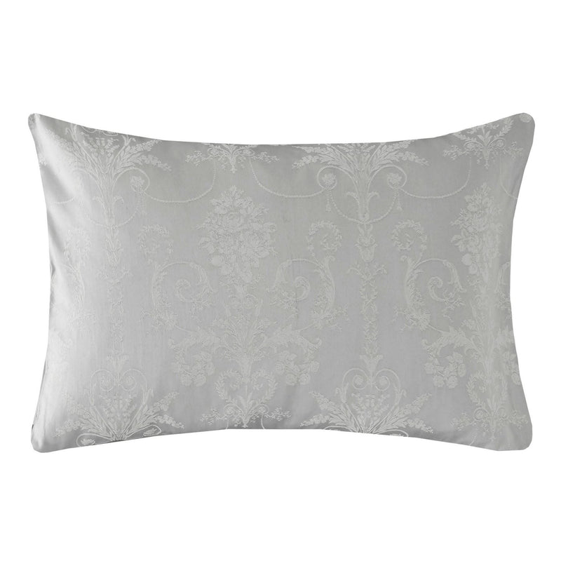 Josette Jacquard Cotton Bedding Set by Laura Ashley in Silver Grey
