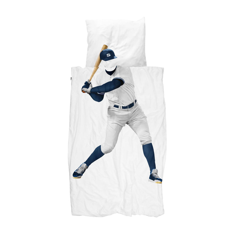 Snurk Baseball Cap Organic Cotton Bedding in White