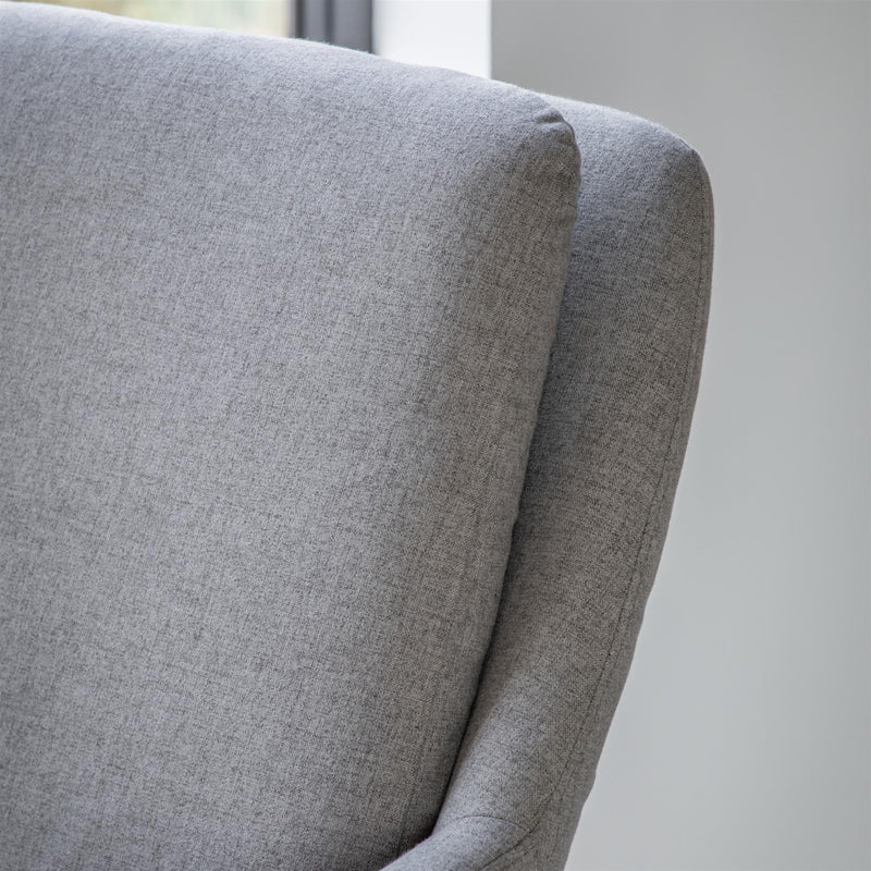 Contemporary Fulton Chair in Light Grey