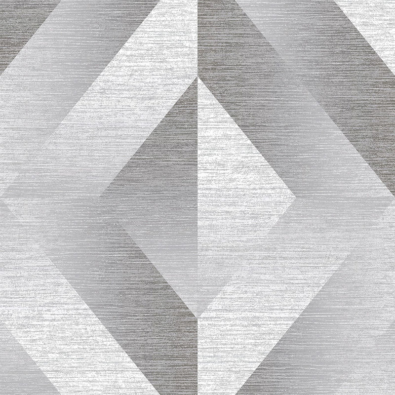 Atelier Geo Wallpaper 107865 by Graham & Brown in Slate Grey
