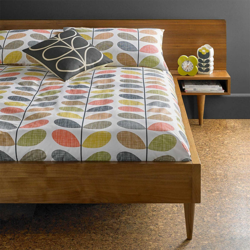 Scribble Stem Bedding and Pillowcase By Orla Kiely in Multi