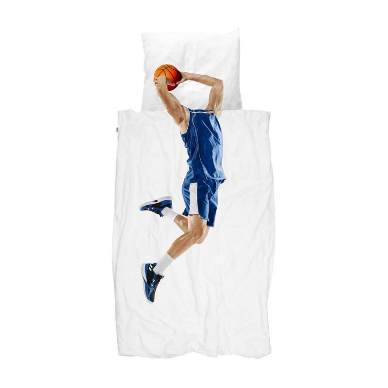 Snurk Basketball Star High Jump Bedding in Blue