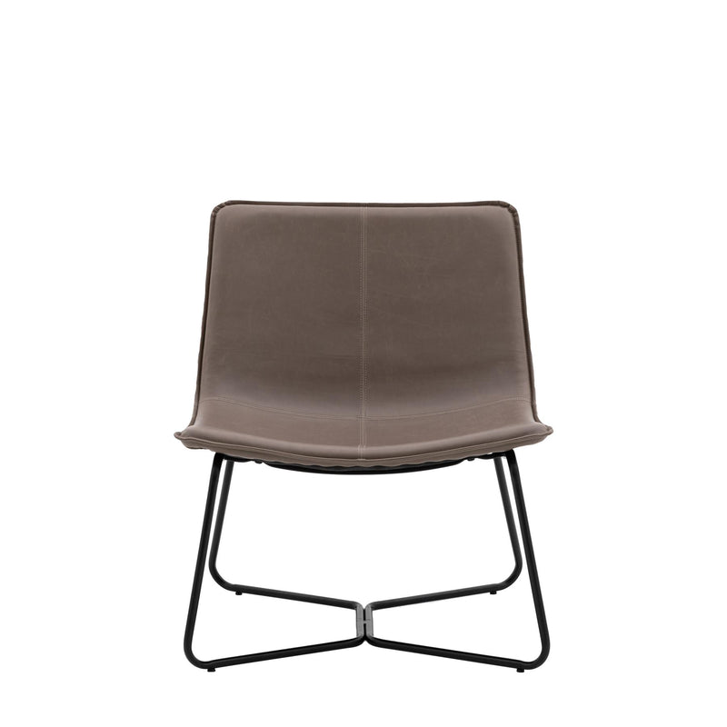Harold Lounge Chair in Ember