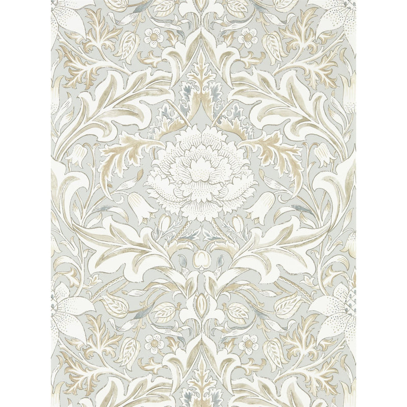 Severn Wallpaper 217076 by Morris & Co in Dove Grey