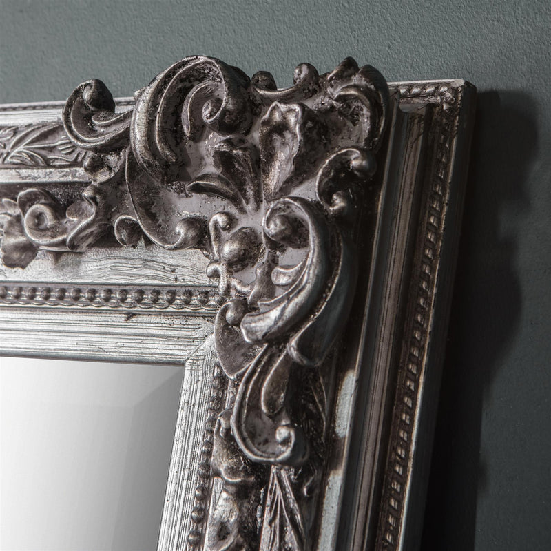 Bodhi Rectangle Mirror in Antique White