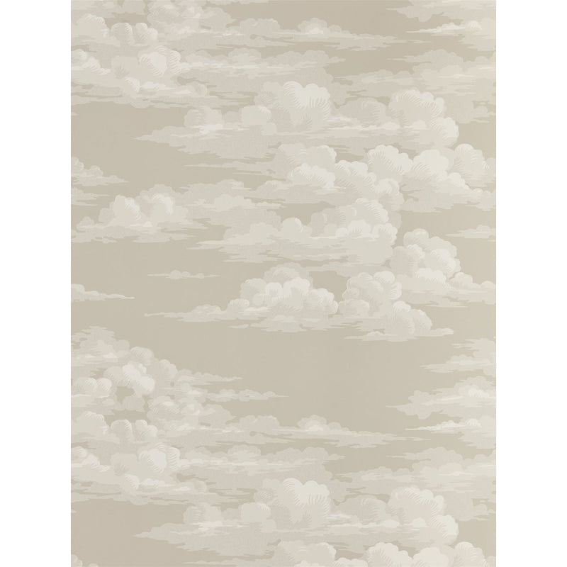 Silvi Clouds Wallpaper 216600 by Sanderson in Cloud Grey