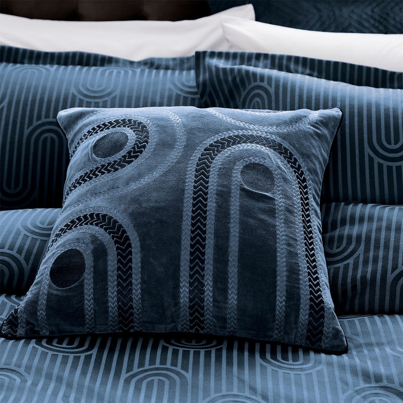 Empire Jacquard Bedding by Helena Springfield in Blue