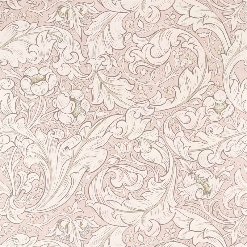 Pure Bachelors Button Wallpaper 216553 by Morris & Co in Faded Sea Pink