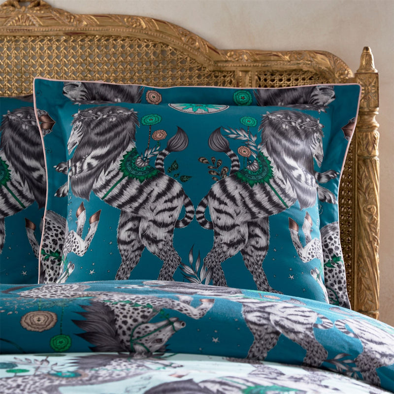 Caspian Majestic Lion And Unicorn Bedding By Emma J Shipley