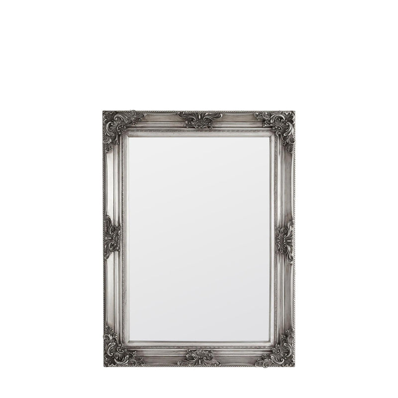 Isadora Small Mirror in Pewter