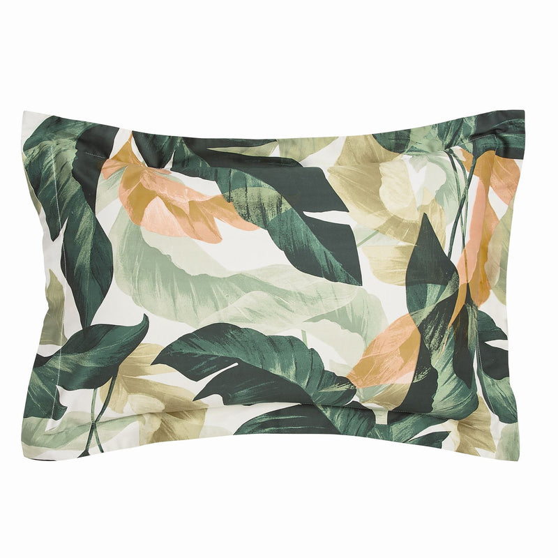 Urban Forager Botanical Bedding by Ted Baker in Basil Green