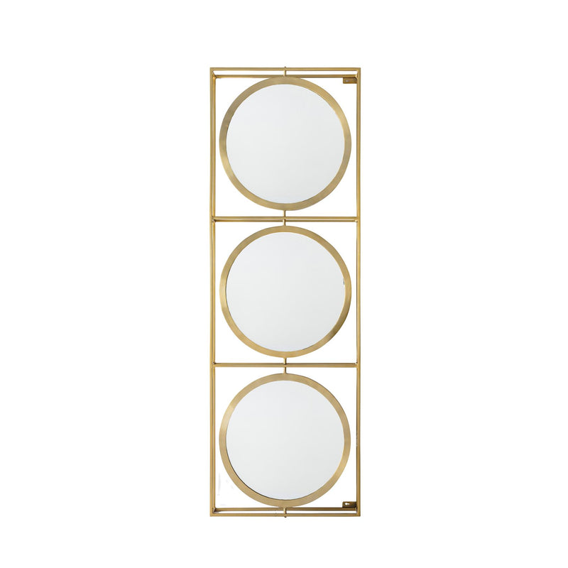 Hayden Large Mirror in Brass