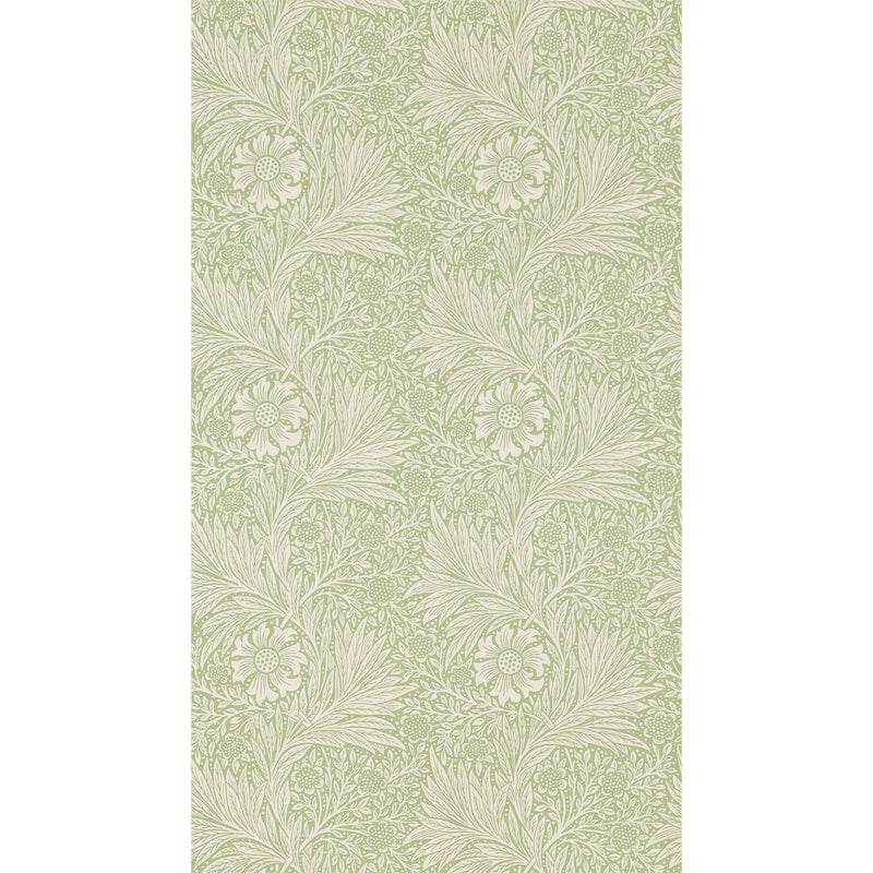 Marigold Wallpaper 210369 by Morris & Co in Artichoke Green