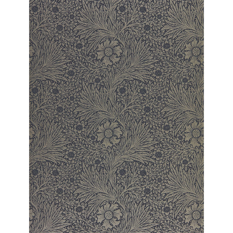Pure Marigold Wallpaper 216535 by Morris & Co in Black Ink