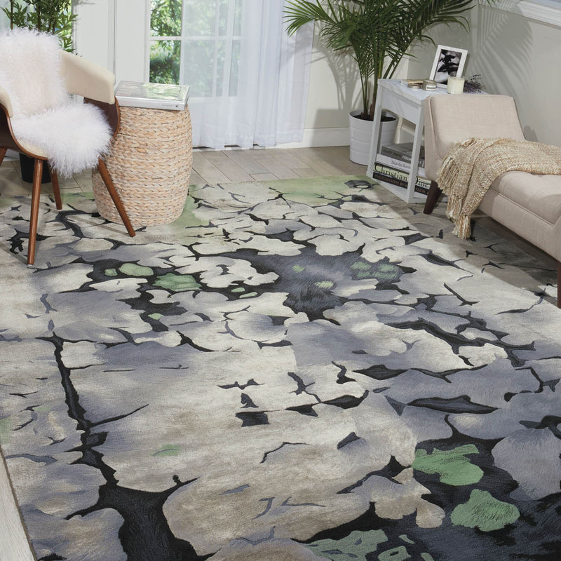 Prismatic Rugs PRS03 by Nourison in Charcoal