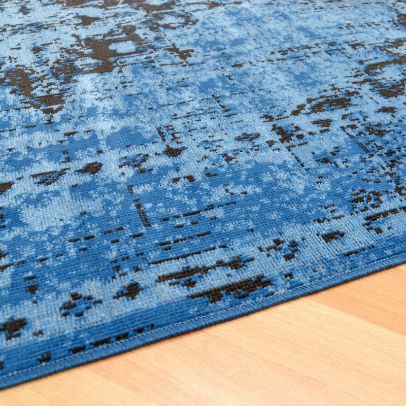 Revive Rugs RE04 in Blue