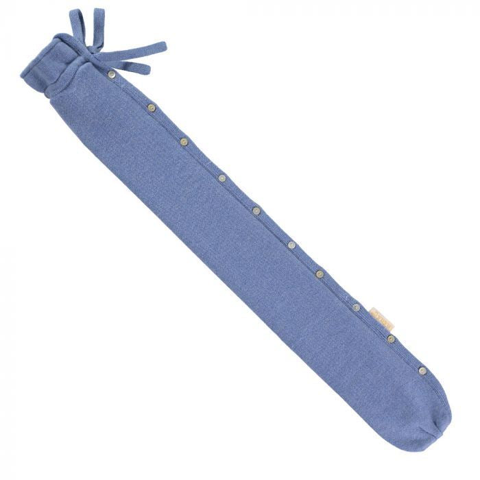YuYu Classic Cashmere Hot Water Bottle in Blue