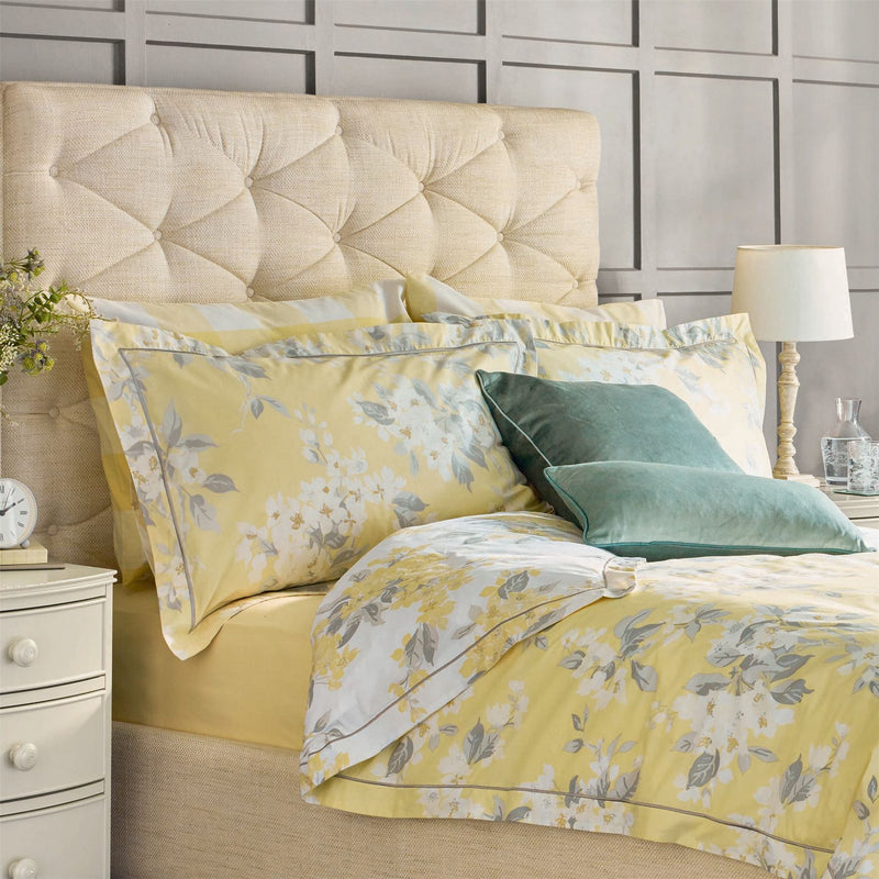 Apple Blossom Bedding Set by Laura Ashley in Sunshine Yellow