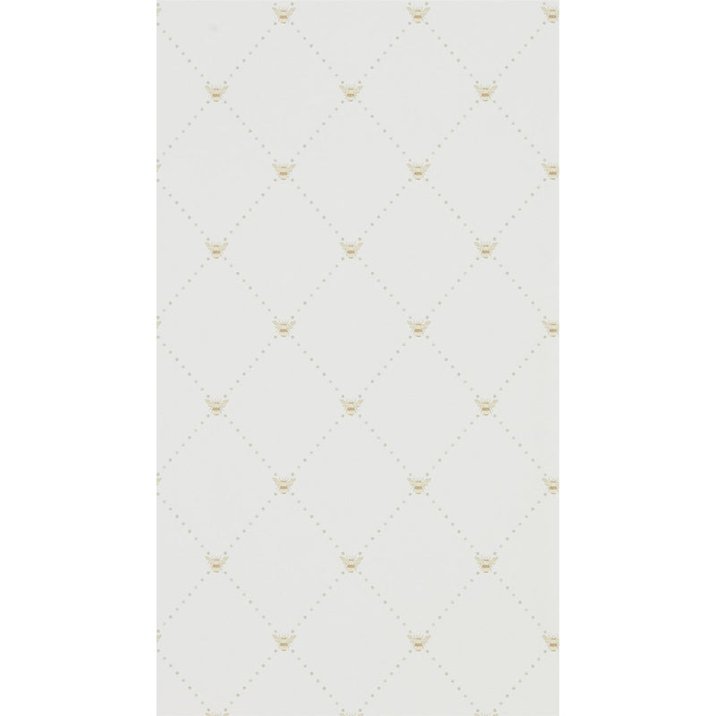 Nectar Wallpaper 216358 by Sanderson in Linen Honey Yellow