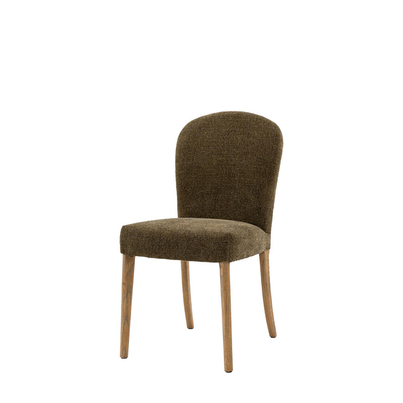 Arion Dining Chair in Moss Green 2pk