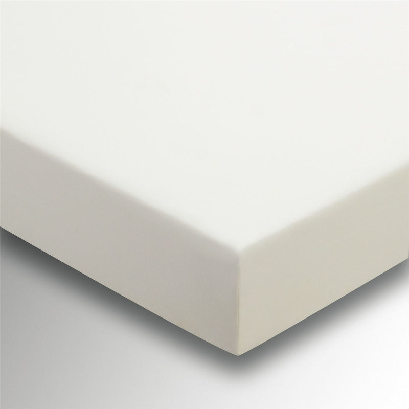 Plain Dye Fitted Sheet by Helena Springfield in Ivory White