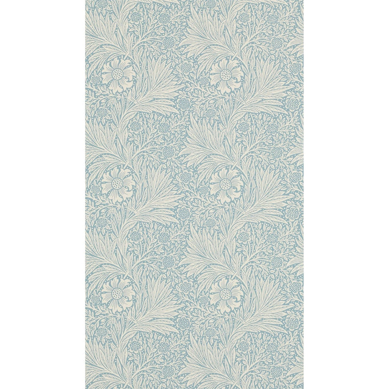 Marigold Wallpaper 210368 by Morris & Co in Wedgewood Blue