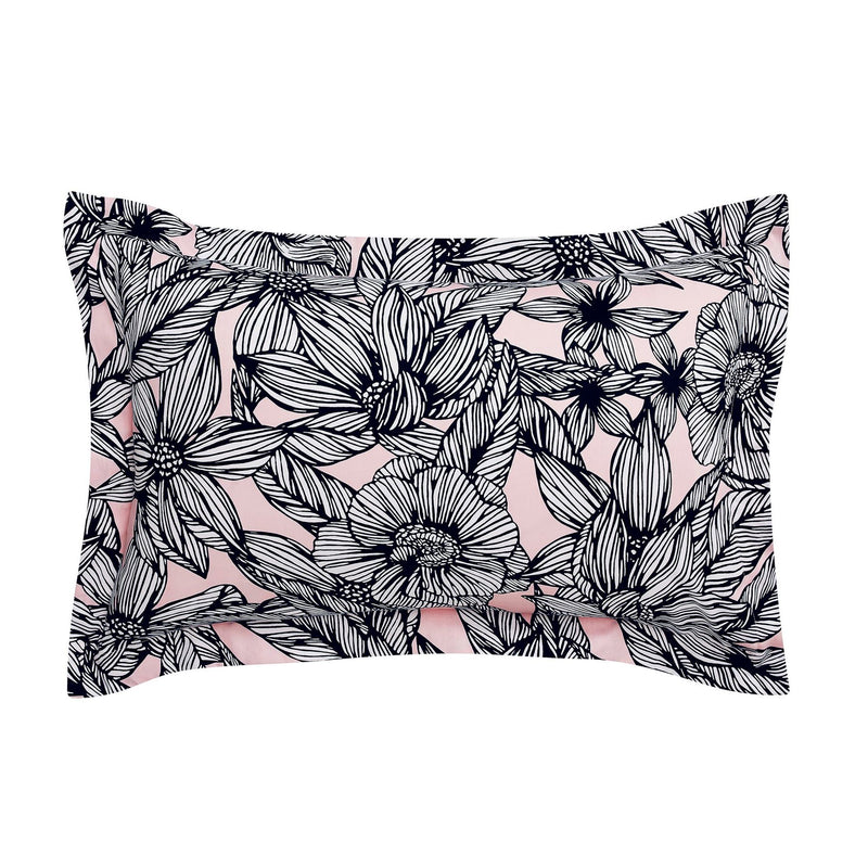 Vietnm Floral Bedding by Ted Baker in Soft Pink