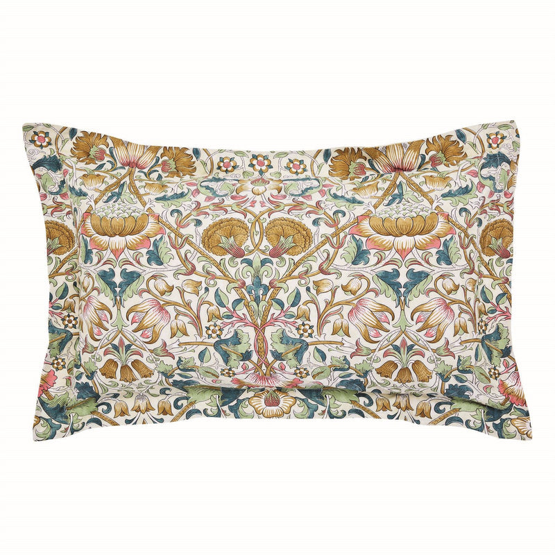 Lodden Bedding Pillowcase Throw and Cushion By Morris & Co in Primrose