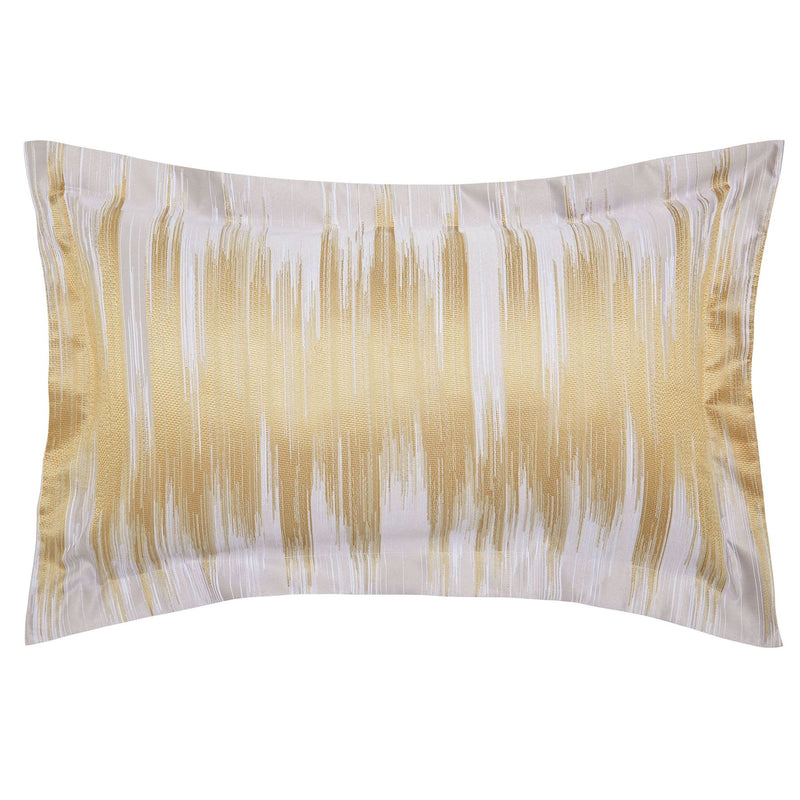 Motion Ikat Stripe Bedding By Harlequin in Ochre Yellow